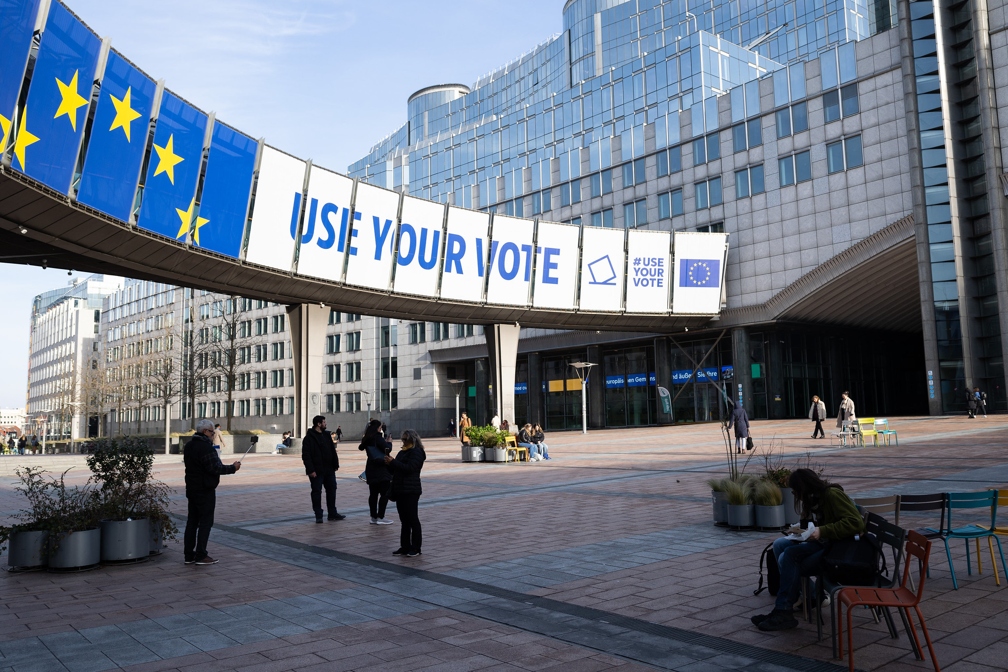 Campagne 'Use your vote' voor de Europese Parlementsverkiezingen