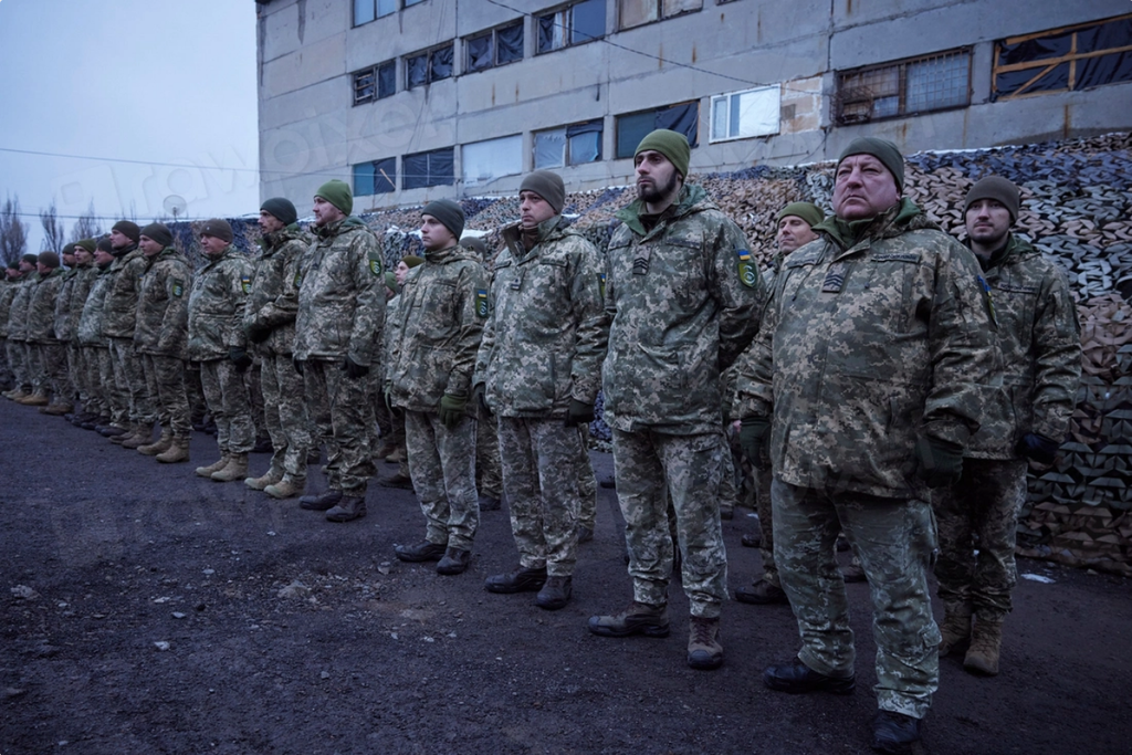 Oekraiense soldaten