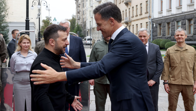 Zelensky smeekt om een veiligheidsparaplu voor Oekraïne