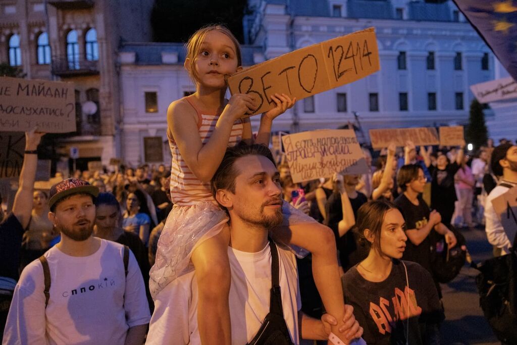 protesten Oekraine zomer 25